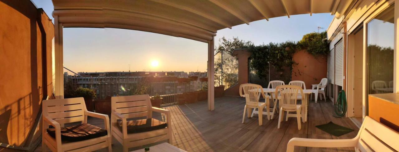 Exclusive Rooftop Apartment With Large Terrace In Solari/Tortona Milano Eksteriør billede